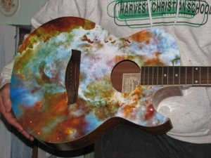 Carina Nebula Acoustic Guitar Skin